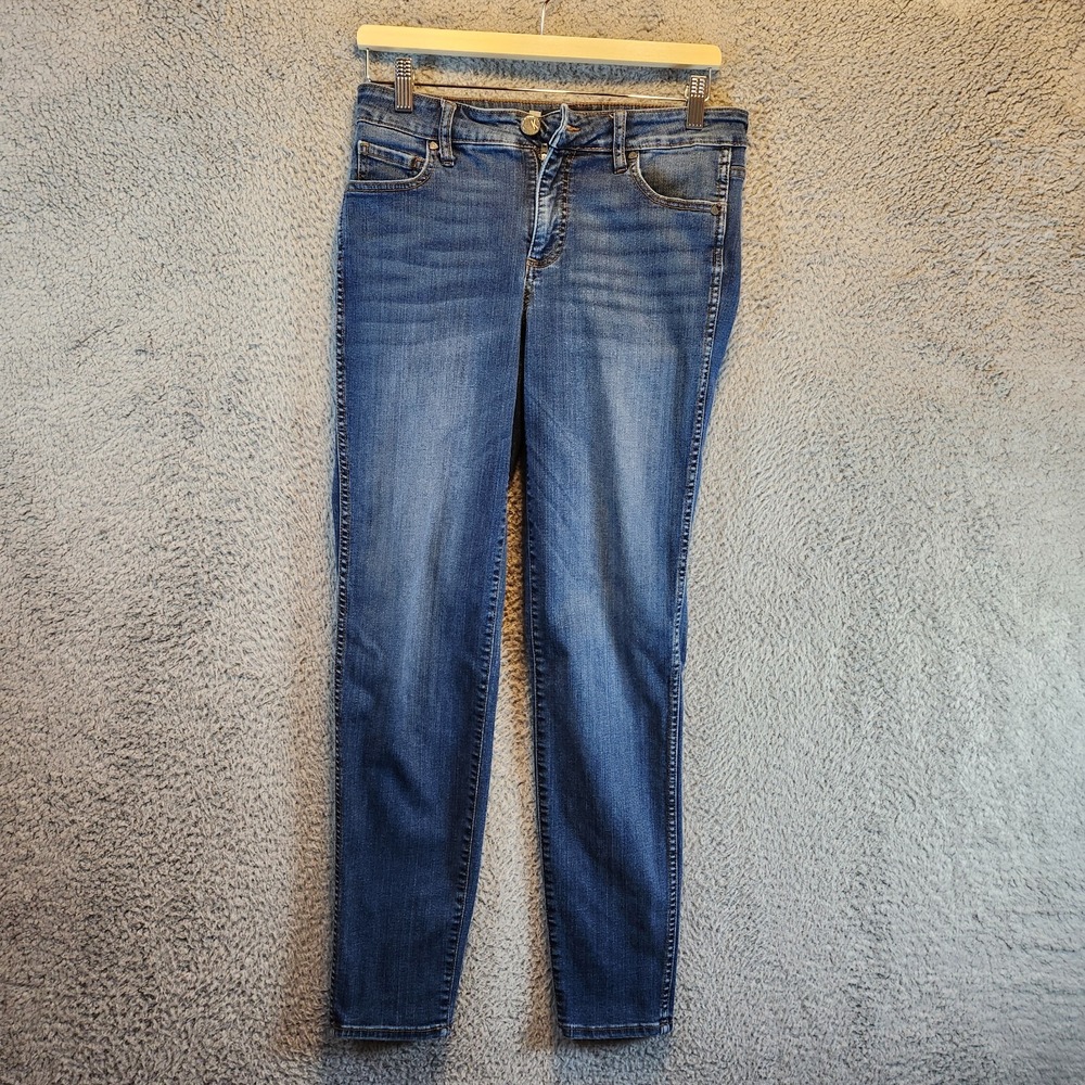 Kut From The Kloth Jeans Women 6 (Fits 30x29) Blue Stretch Mid Rise Diana Skinny